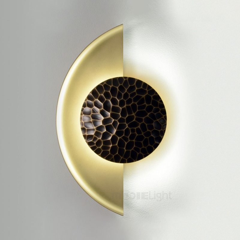 Helix Sconce Crescent