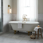 Helix Alabaster Wall Sconce in Bronze with Warm LED Light