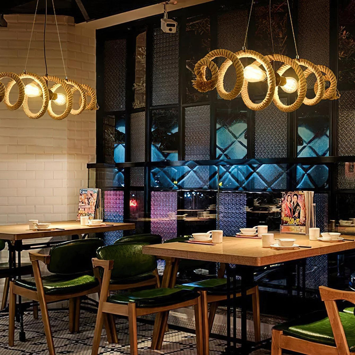 Artisan Hemp Rope Spiral Chandelier for Modern Interiors