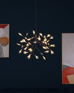 Rose Gold Firefly Led Chandelier