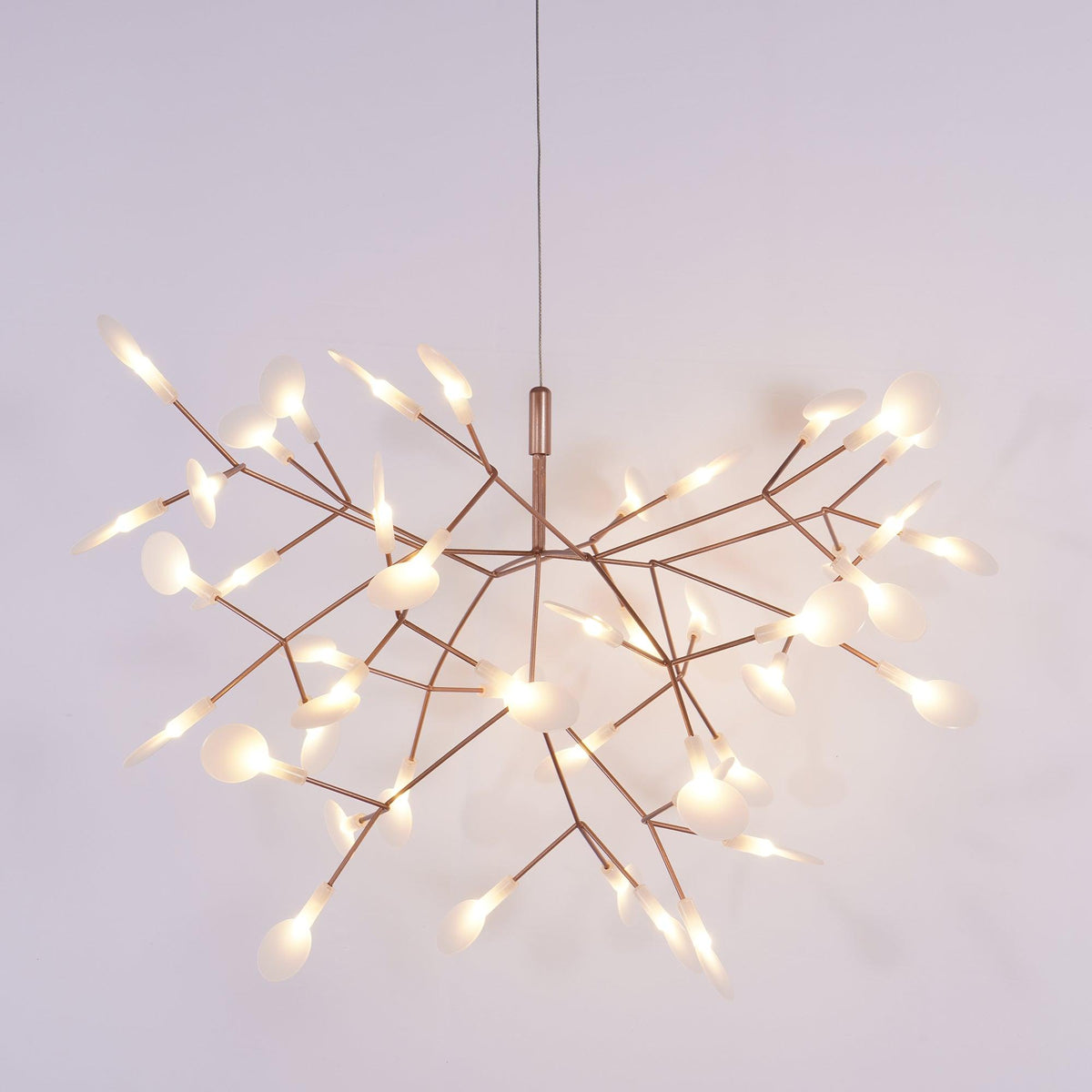 Rose Gold Firefly Led Chandelier