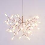 Rose Gold Firefly Led Chandelier