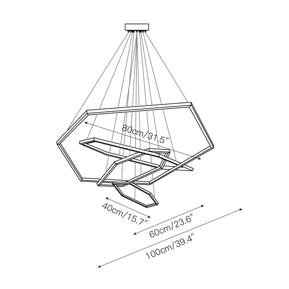 hexagon-chandelier