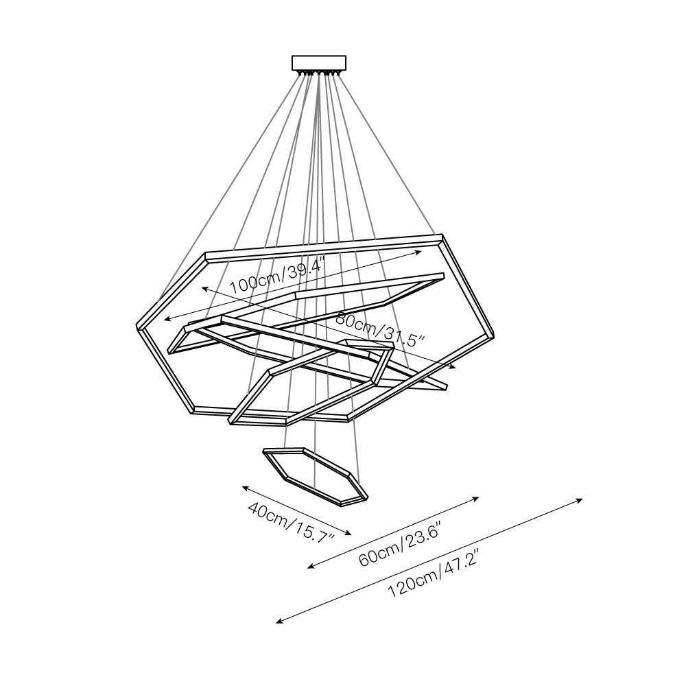 hexagon-chandelier