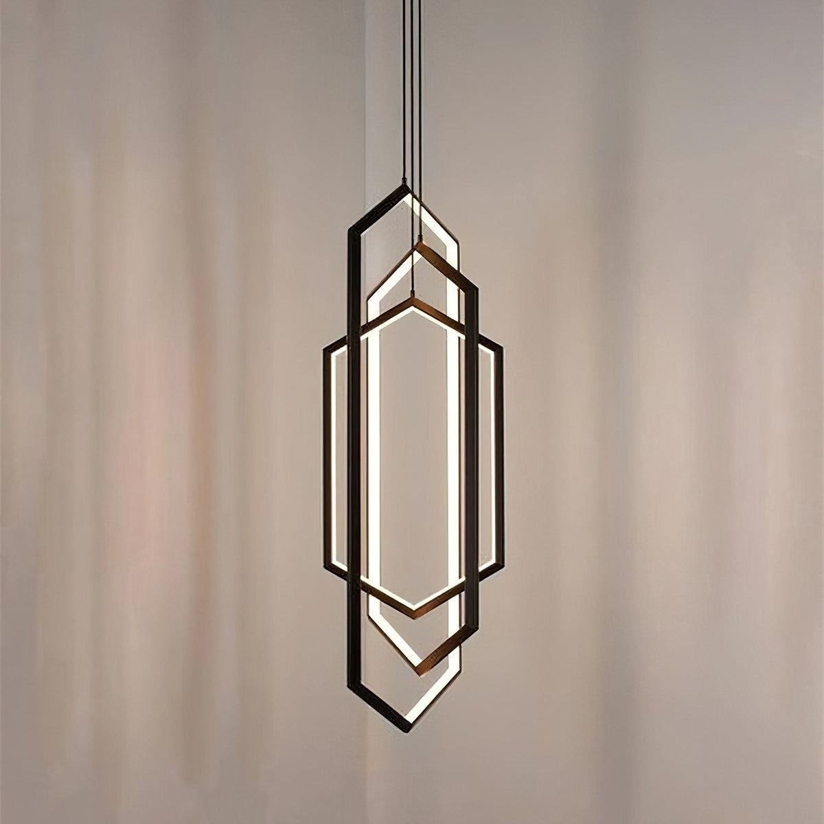 Hexagon Pendant Light