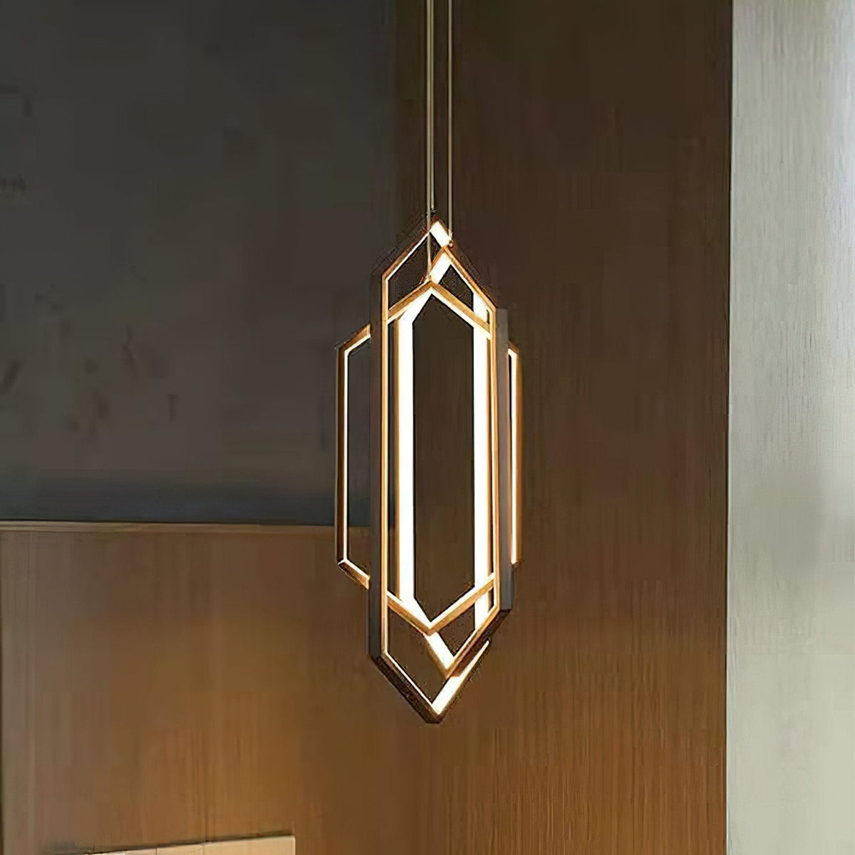 Hexagon Pendant Light