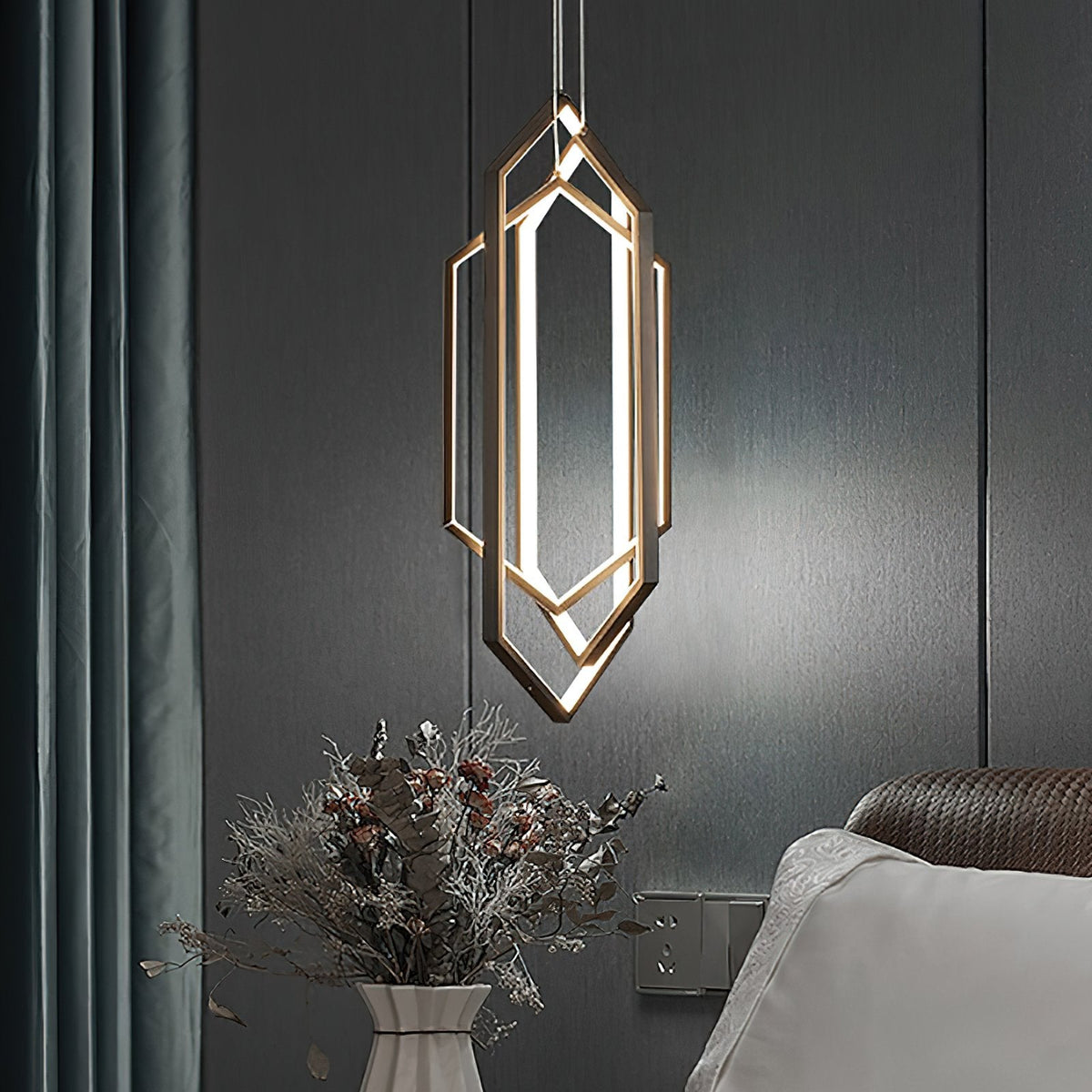 Hexagon Pendant Light