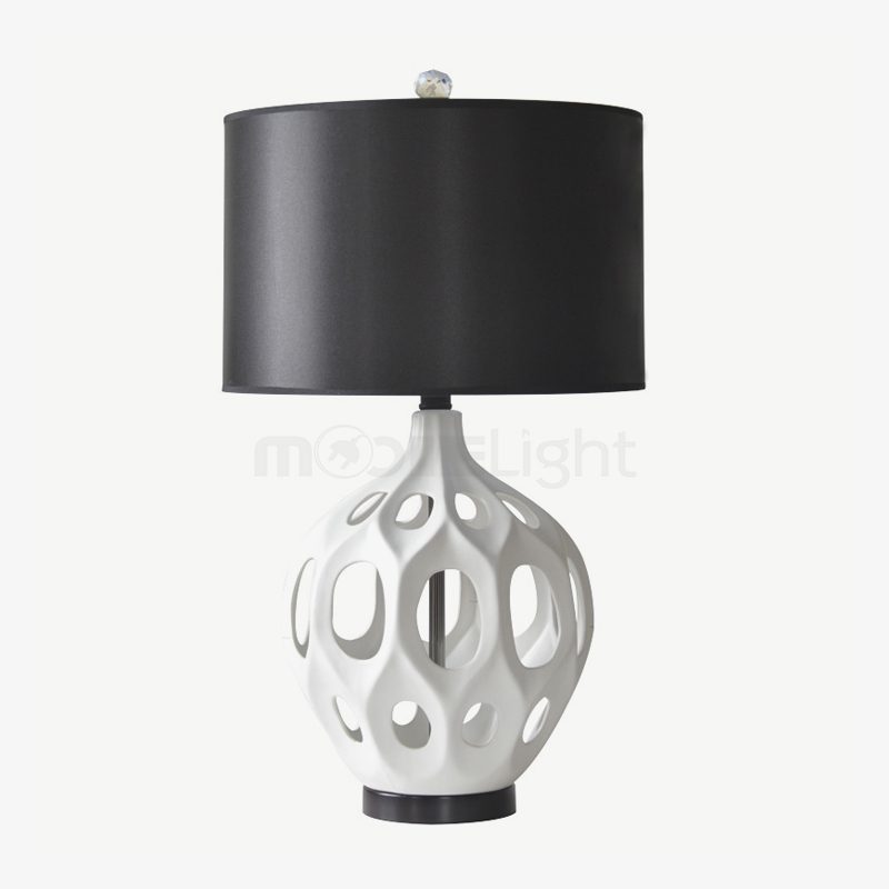 Hollow Ceramic Table Lamp