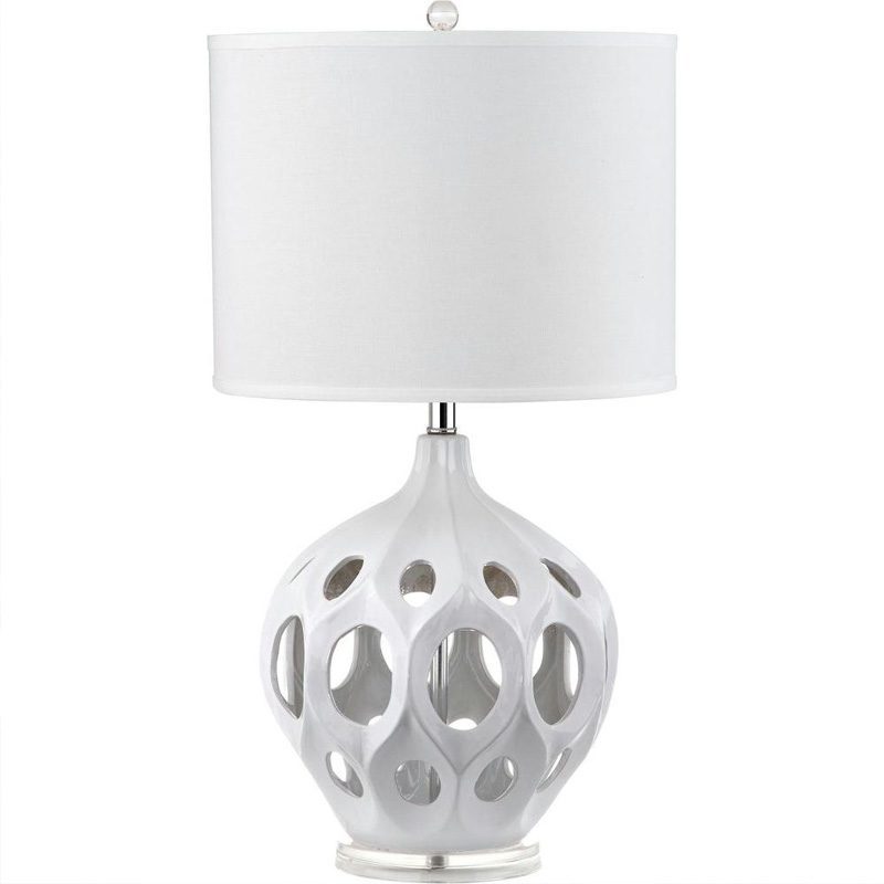 Hollow Ceramic Table Lamp