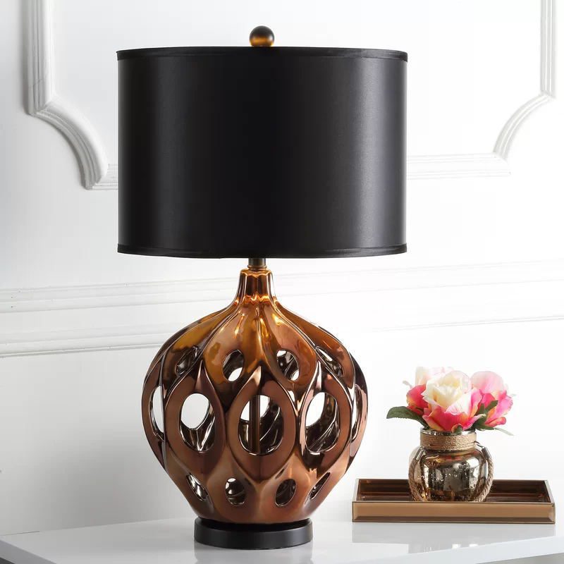 Hollow Ceramic Table Lamp