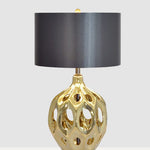 Hollow Ceramic Table Lamp