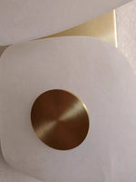 Holmdel Alabaster Wall Sconce in Aged Brass | Modern LED Wall Light