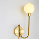 Holten Brass Armed Sconce