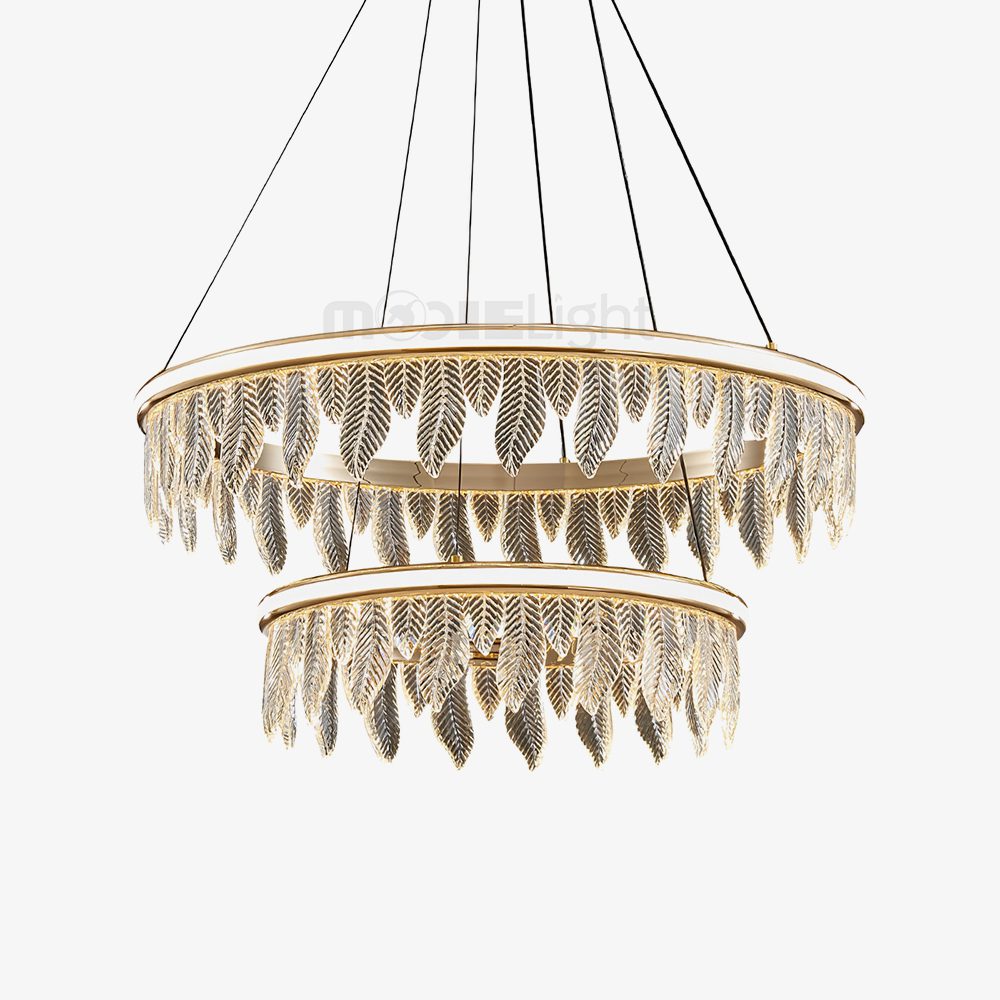 Holy Light Leaf Chandelier