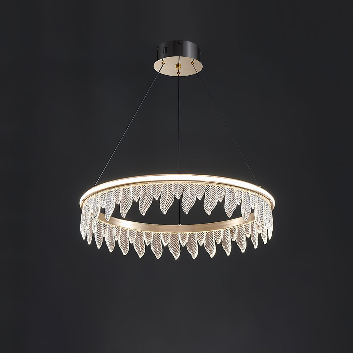 Holy Light Leaf Chandelier