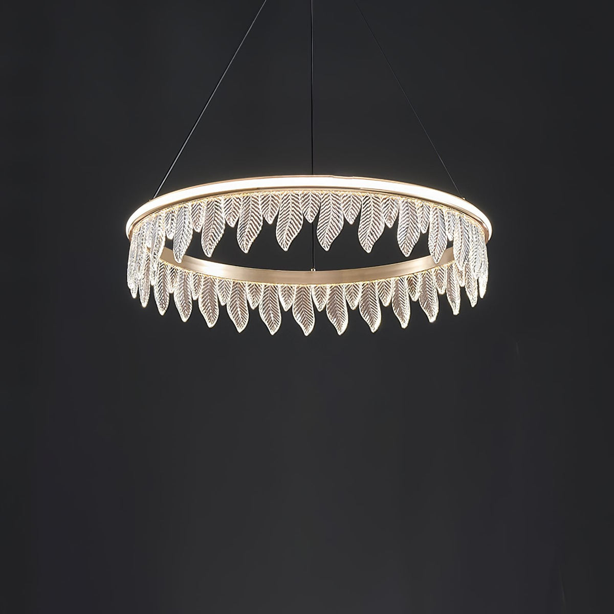 Holy Light Leaf Chandelier