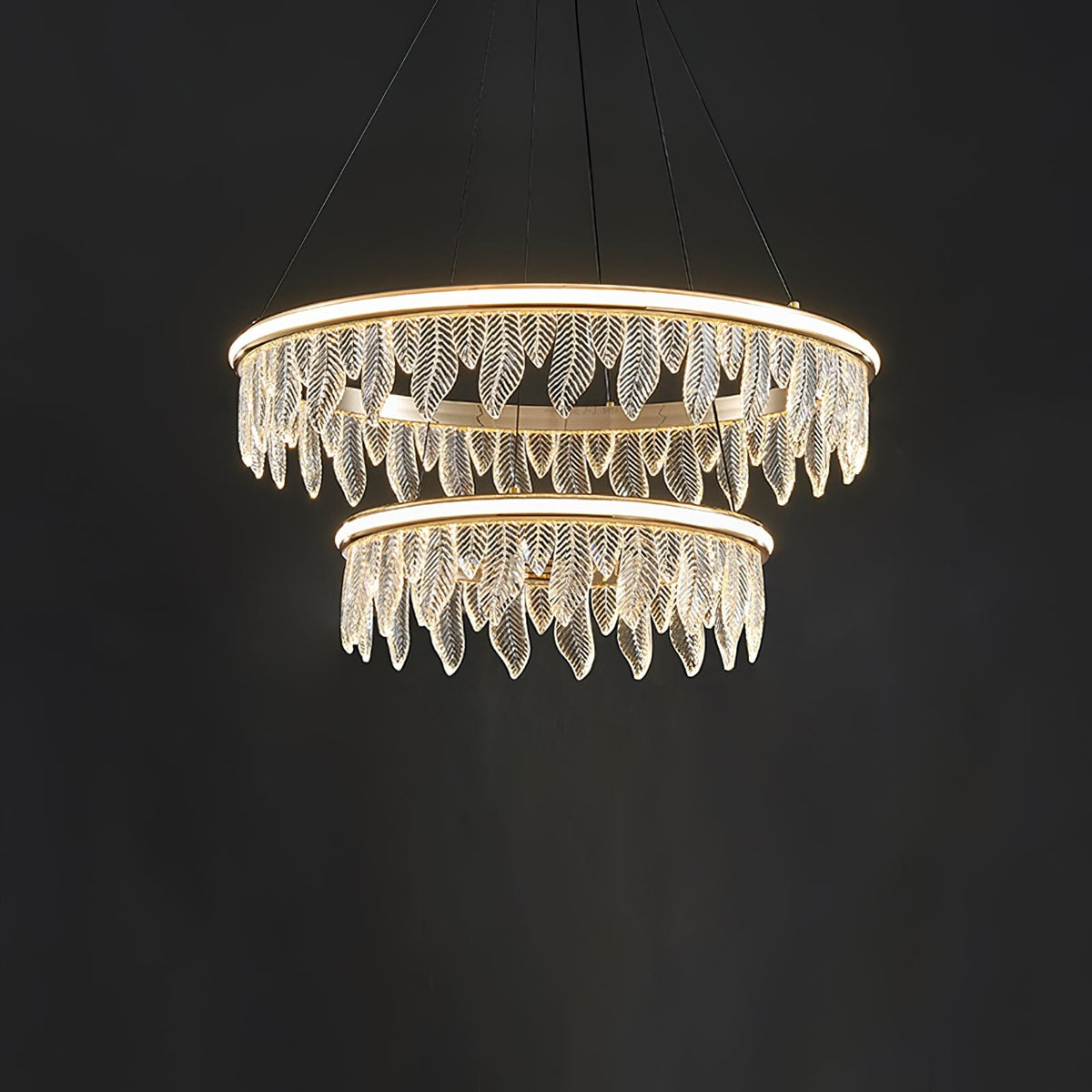 Holy Light Leaf Chandelier