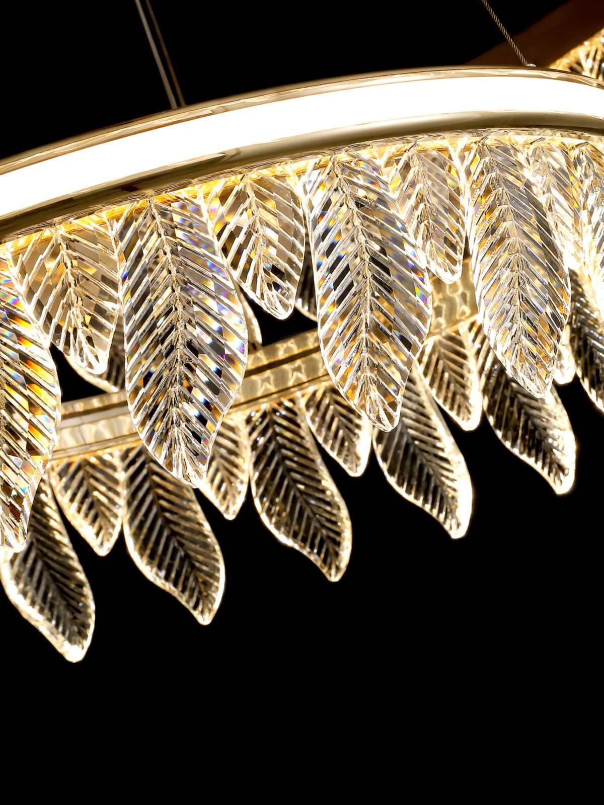 Holy Light Leaf Chandelier
