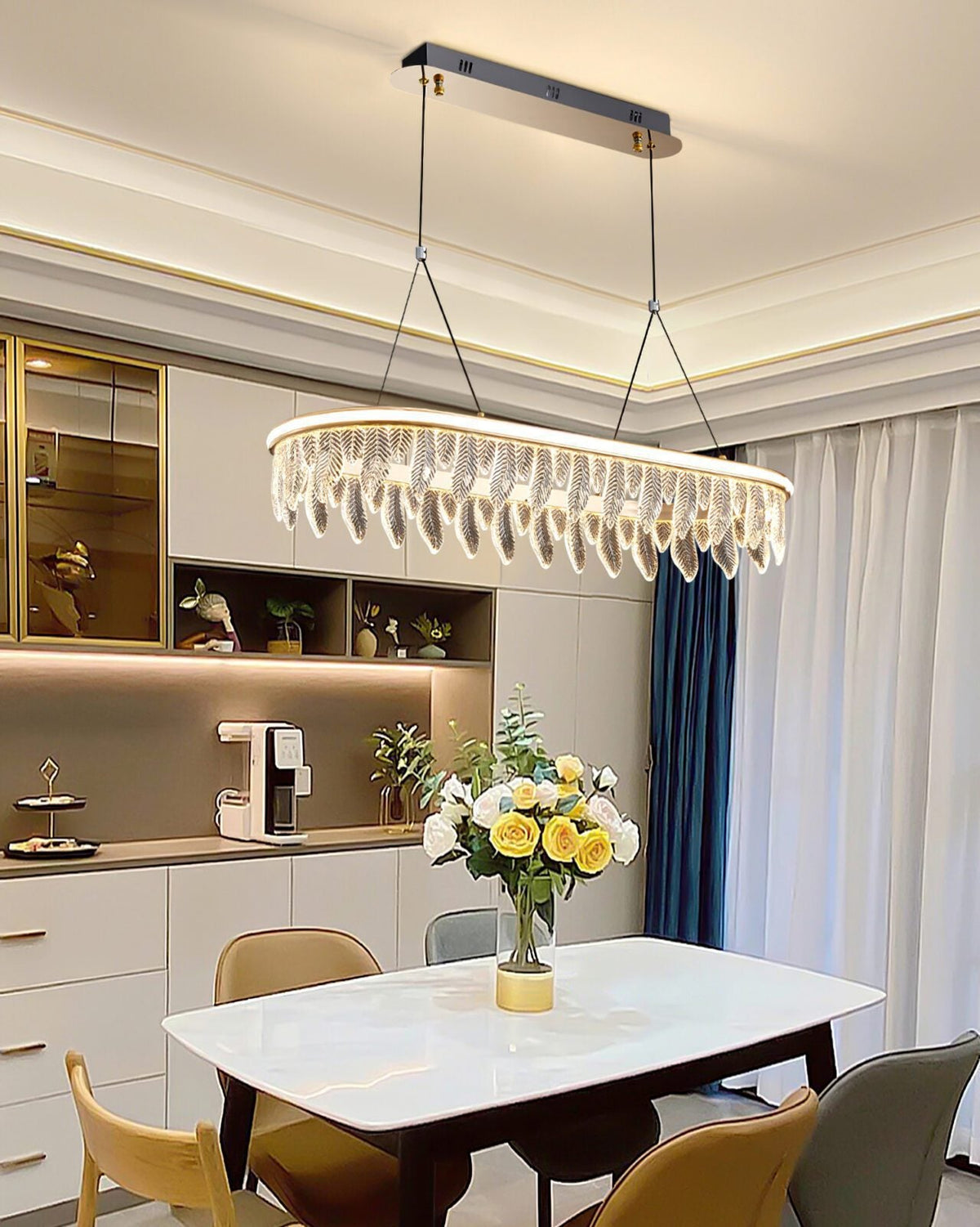 Holy Light Leaf Chandelier