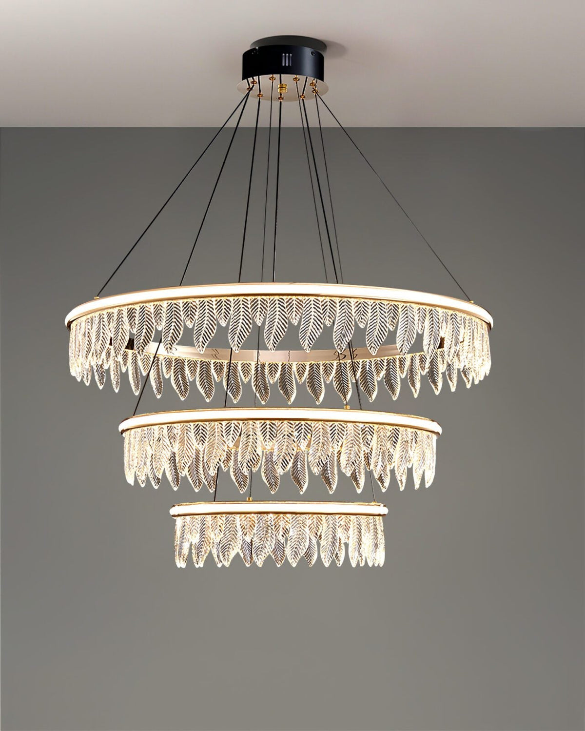 Holy Light Leaf Chandelier