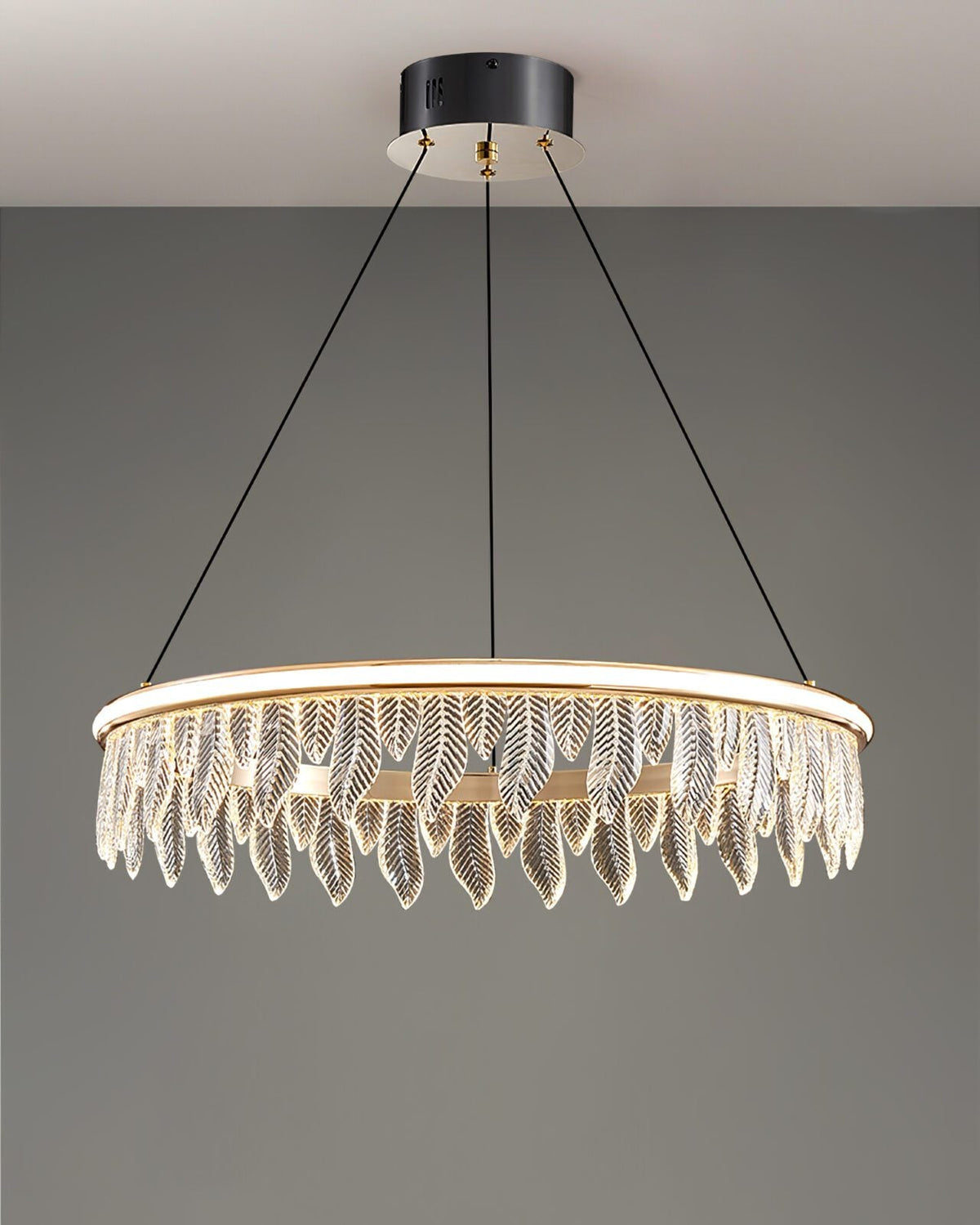Holy Light Leaf Chandelier