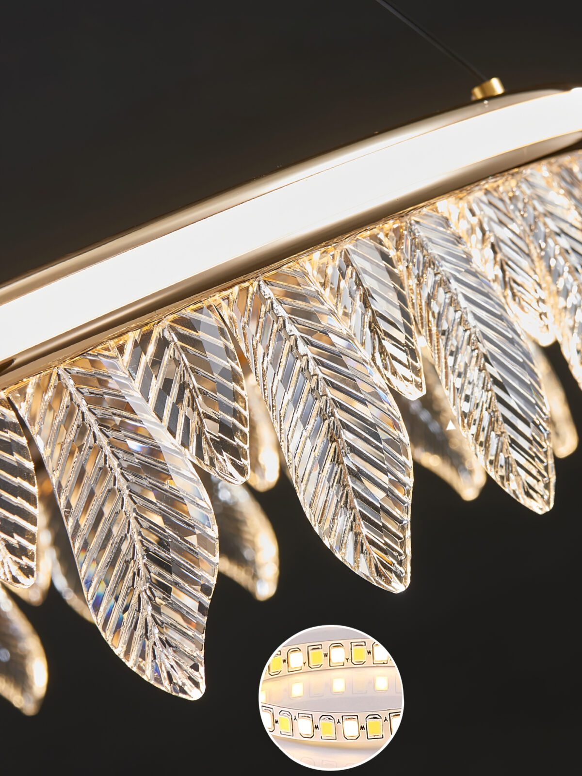 Holy Light Leaf Chandelier