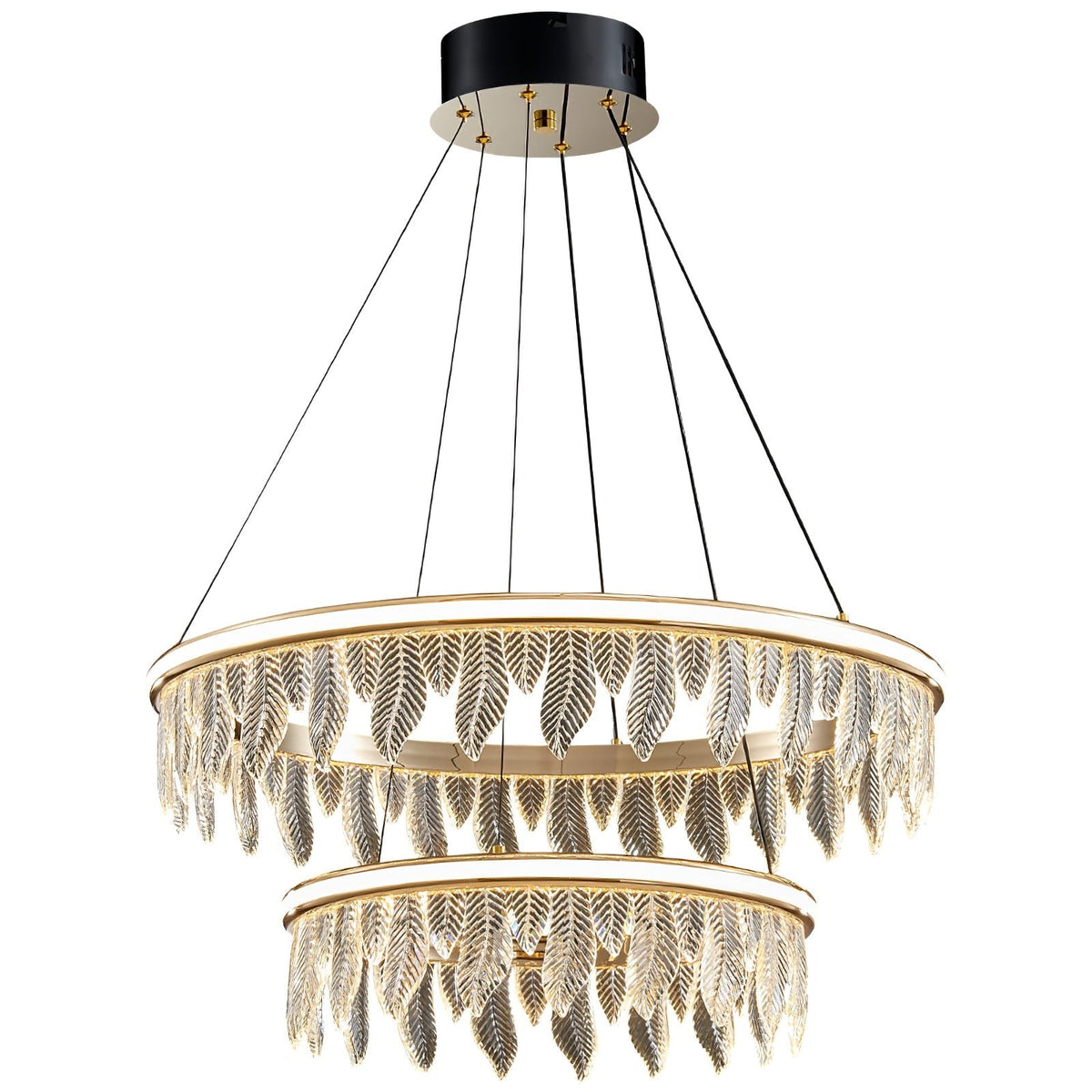 Holy Light Leaf Chandelier