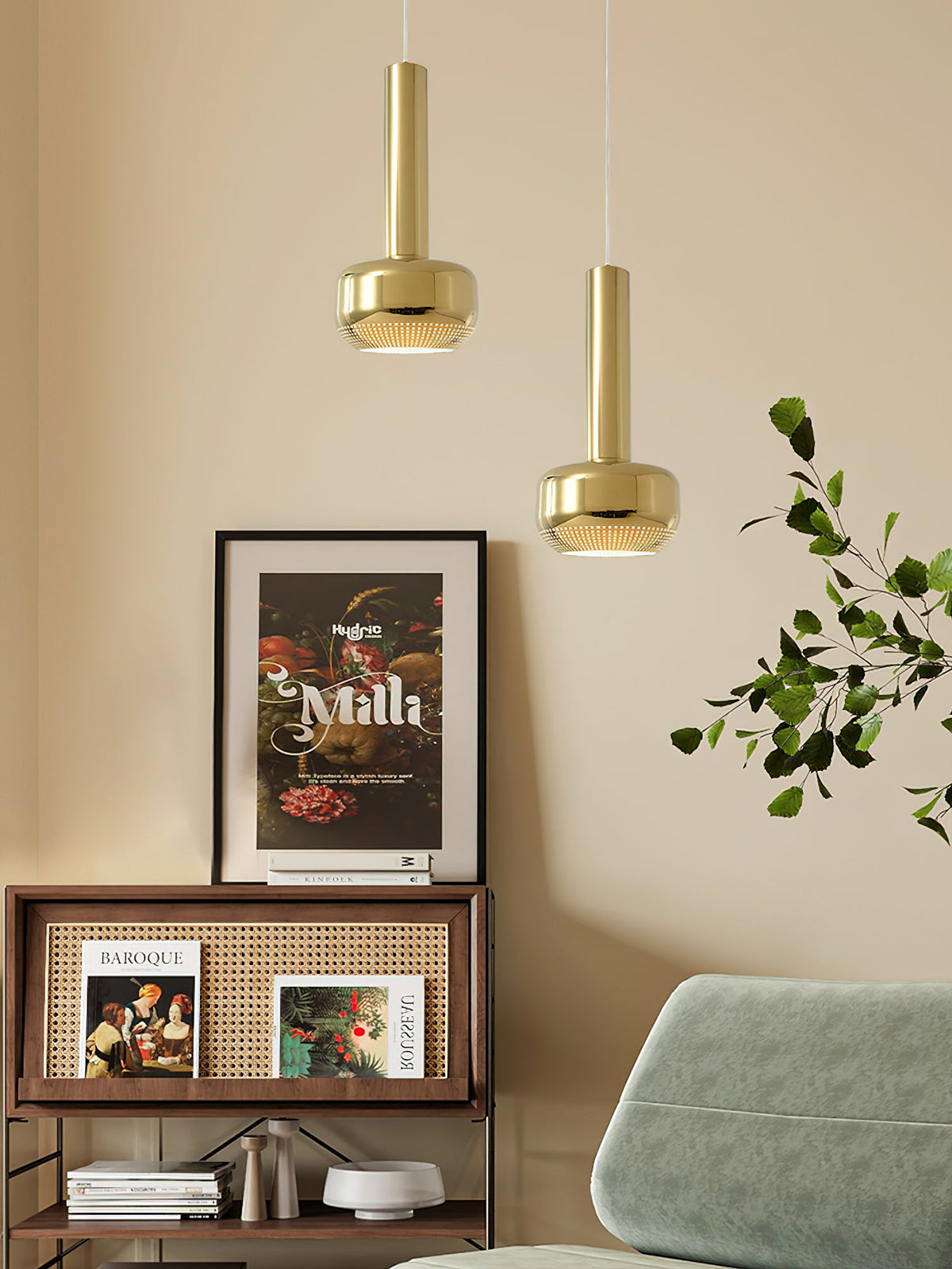 Honeycomb Pendant Light – Modern Metal Hanging Lamp for Dining Room & Kitchen Island