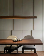 Horizon Linear Wood Pendant Lamp