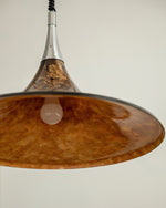 Horn of Light Pendant Lamp | Amber Acrylic Modern Hanging Light