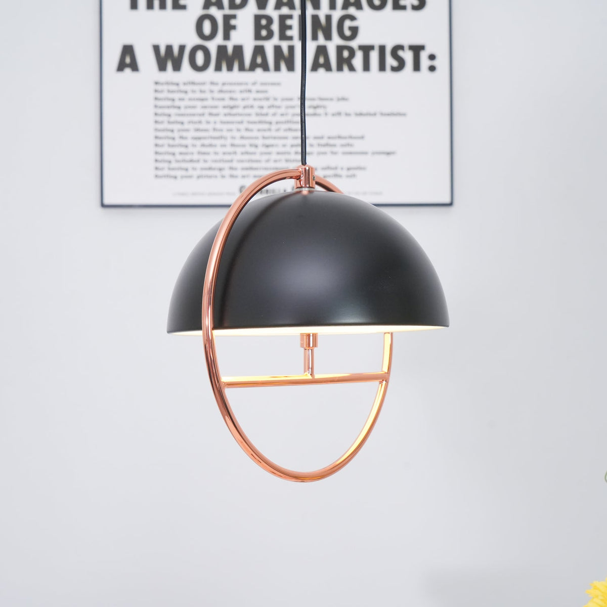 Huan Pendant Light – Modern Minimalist Metal Ceiling Lamp for Living and Dining Rooms