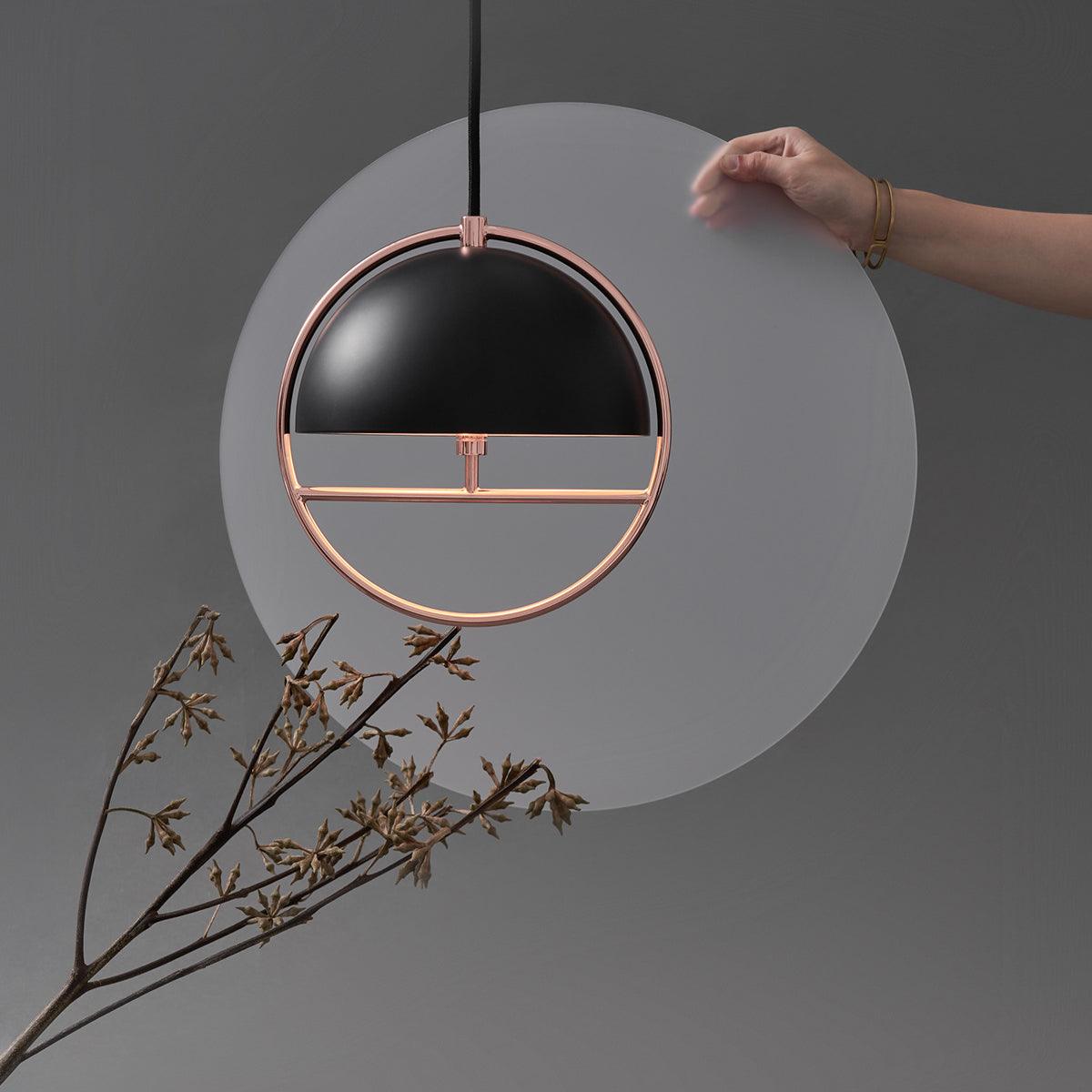 Huan Pendant Light – Modern Minimalist Metal Ceiling Lamp for Living and Dining Rooms