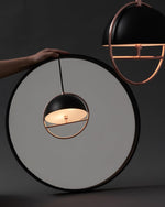 Huan Pendant Light – Modern Minimalist Metal Ceiling Lamp for Living and Dining Rooms