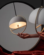 Huan Pendant Light – Modern Minimalist Metal Ceiling Lamp for Living and Dining Rooms