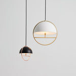 Huan Pendant Light – Modern Minimalist Metal Ceiling Lamp for Living and Dining Rooms