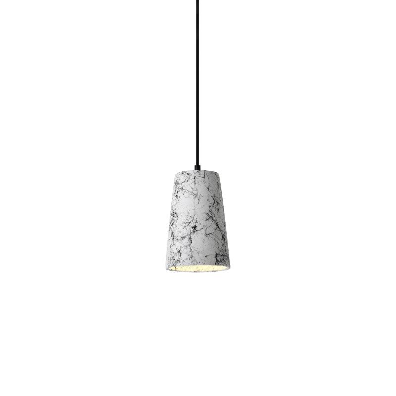 Hubble Cement Pendant Light – Modern Industrial Minimalist Ceiling Lamp