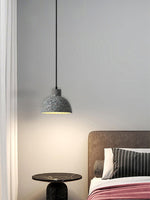 Hubble Cement Pendant Light – Modern Industrial Minimalist Ceiling Lamp