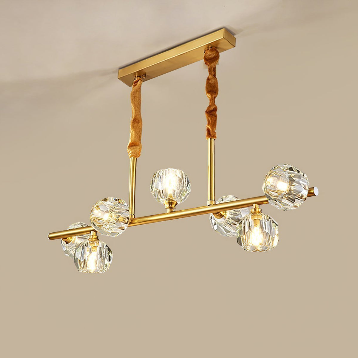 Hubble Crystal Ball Chandelier
