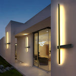 Modern Long Strip Outdoor Led Wall Lights