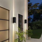 Creative Double Headed Aluminum Led Outdoor Wall Light
