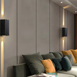 Creative Double Headed Aluminum Led Outdoor Wall Light