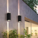 Creative Double Headed Aluminum Led Outdoor Wall Light