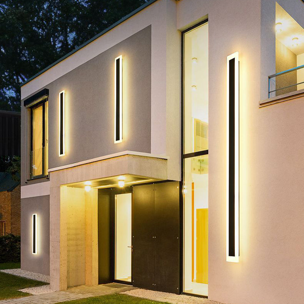 Modern Minimalism Acrylic Outdoor Led Wall Lights