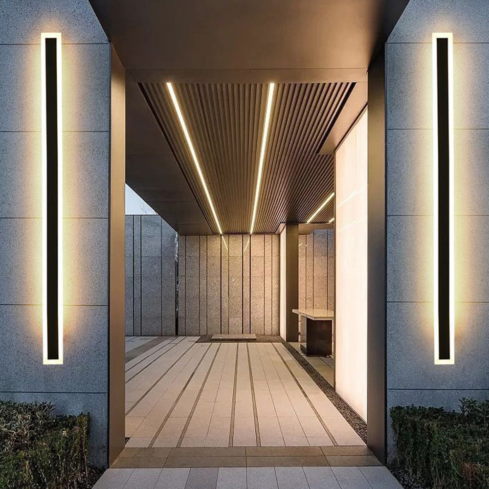 Modern Minimalism Acrylic Outdoor Led Wall Lights