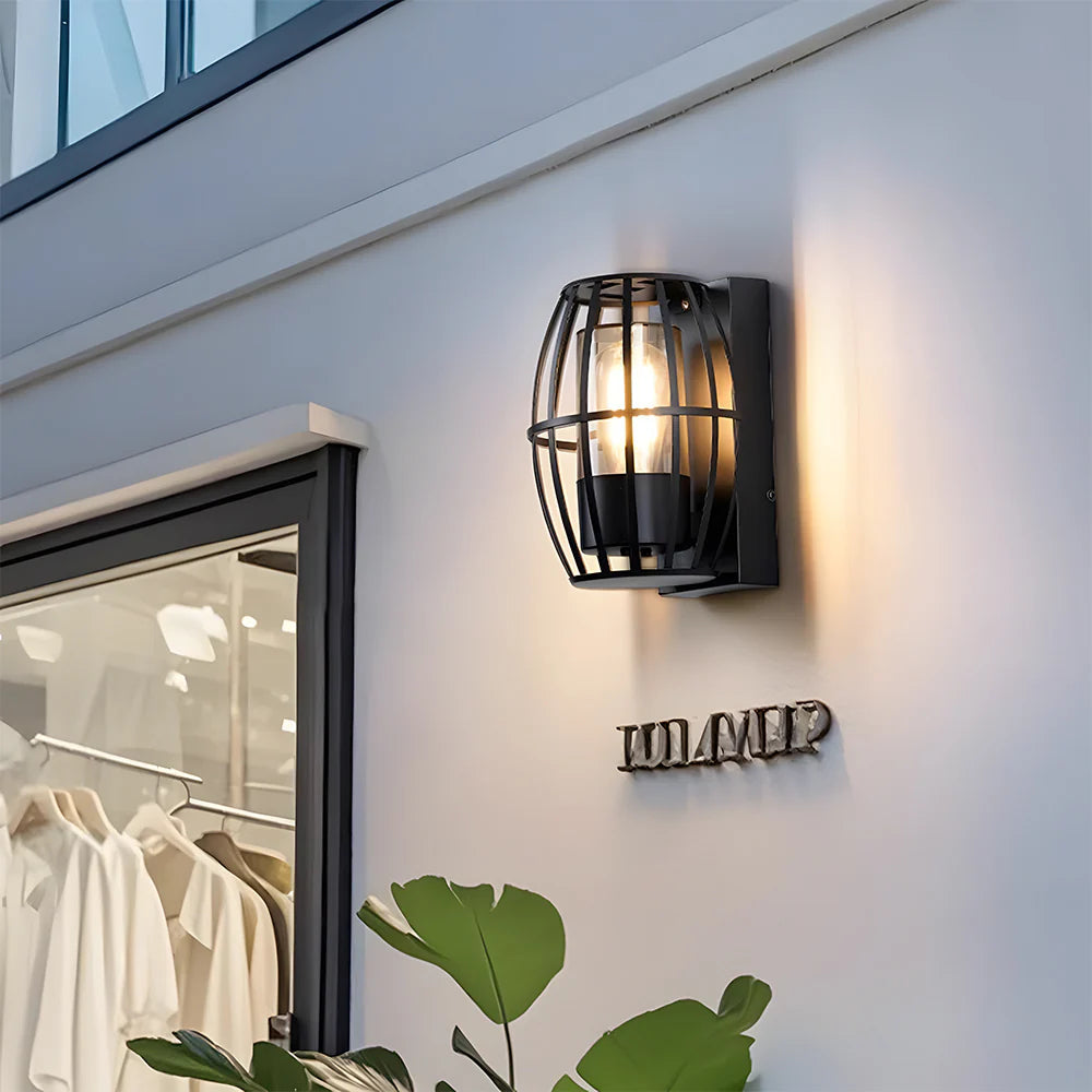New Chinese Style Waterproof And Moisture Proof Outdoor Wall Lamp