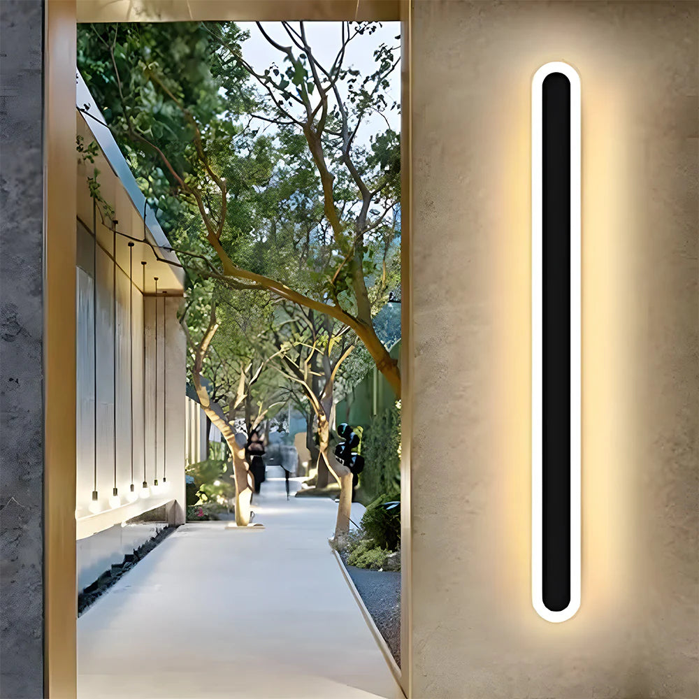 Modern Round Head Outdoor Waterproof Led Wall Light