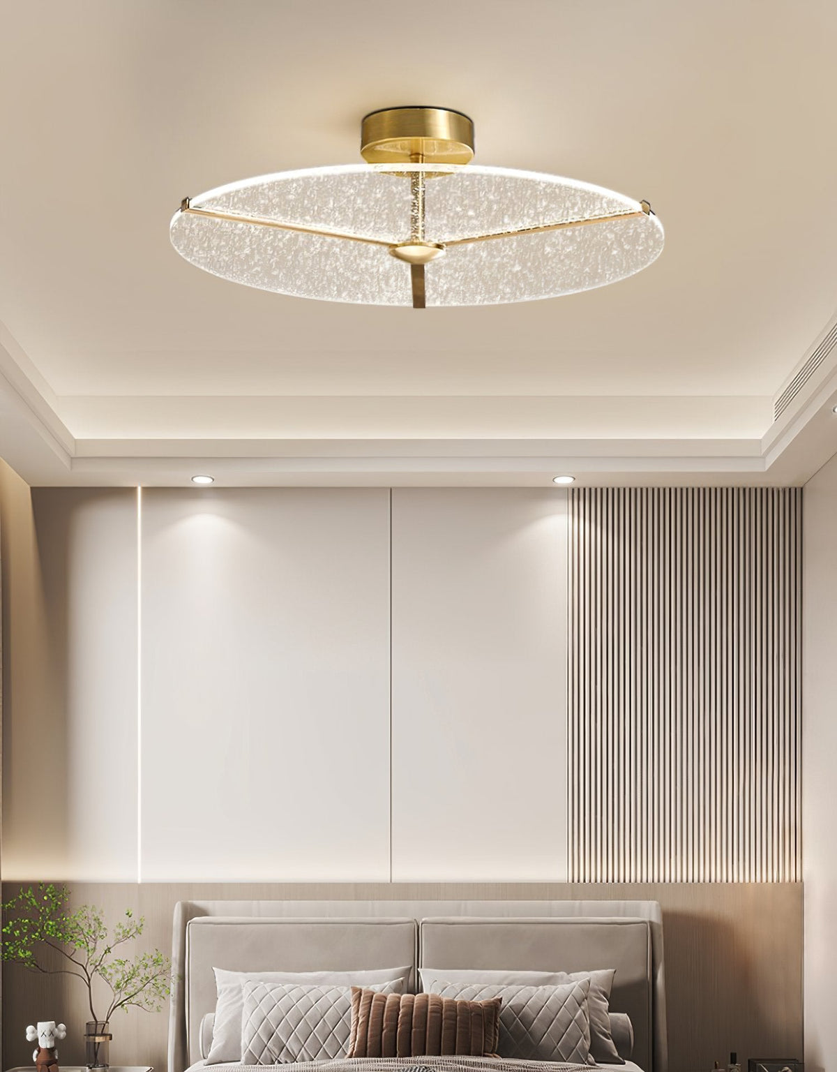 Ice Pattern Ceiling Lamp