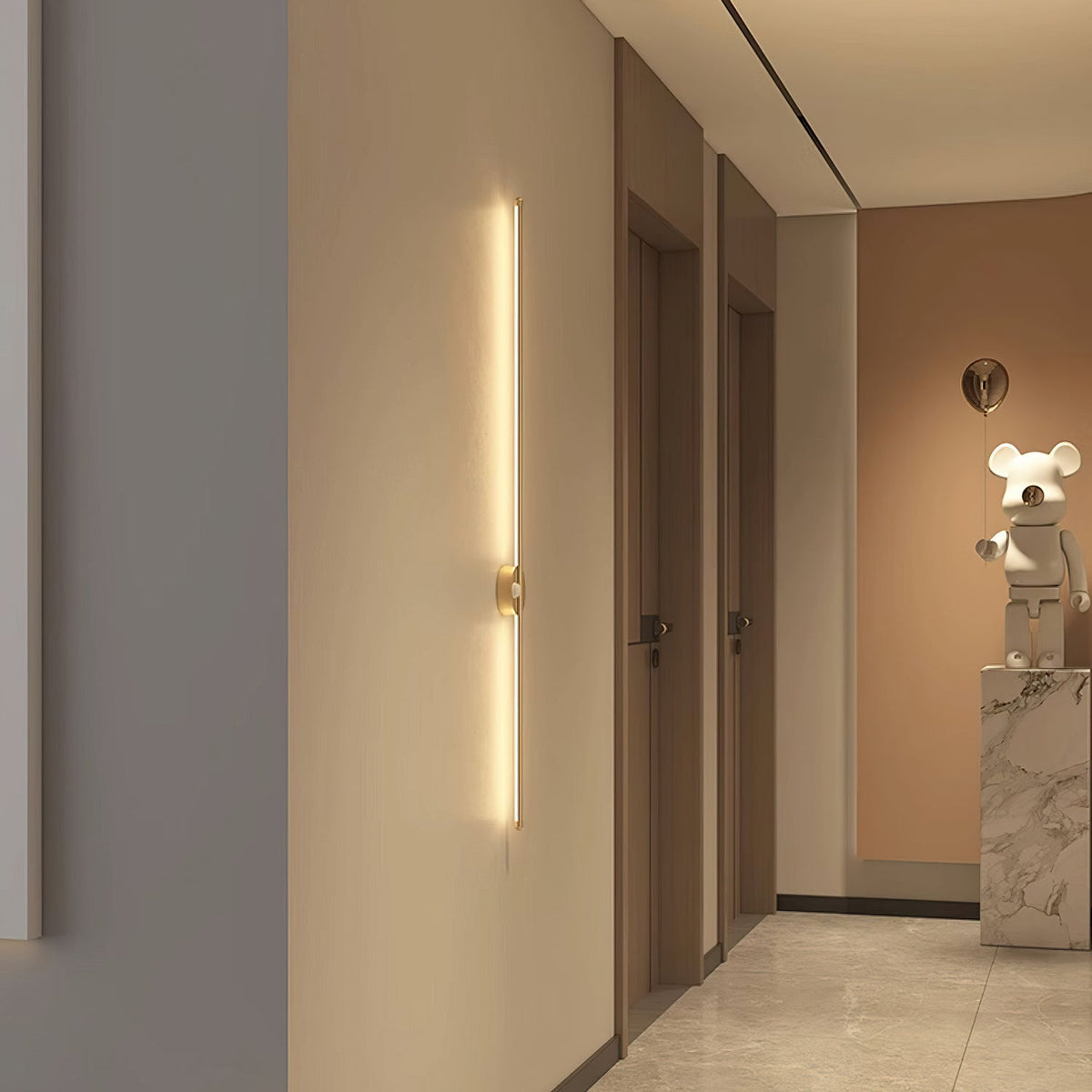 Infinity Edge Rechargeable LED Wall Sconce with Motion Sensor