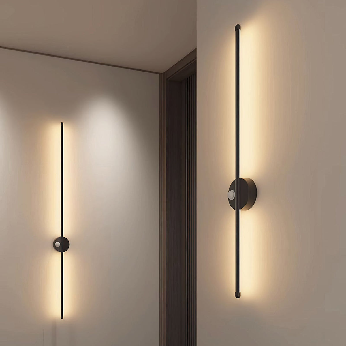 Infinity Edge Rechargeable LED Wall Sconce with Motion Sensor
