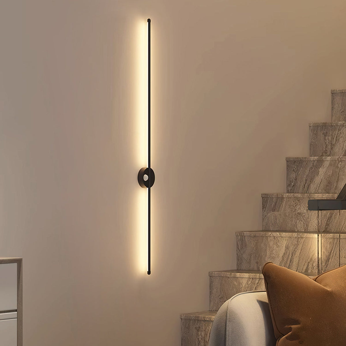 Infinity Edge Rechargeable LED Wall Sconce with Motion Sensor